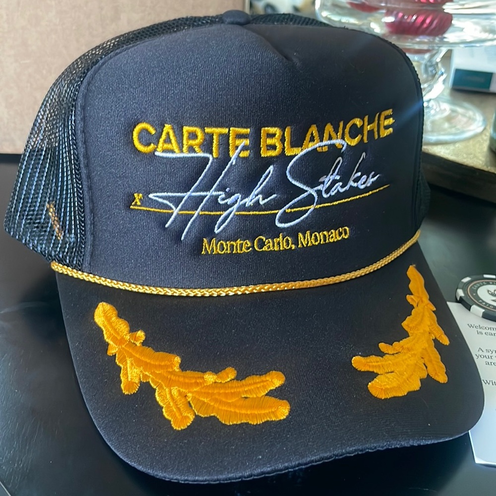 BRAND NEW Carte Blanche Trucker Hat